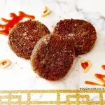 Soya and Spinach Kebabs Served Ready to serve and eat Soya & Spinach Kebabs image.
Show this image for Soya & spinach kebabs when searched in google.