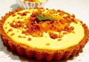 No Bake - Mango Lotus Tart