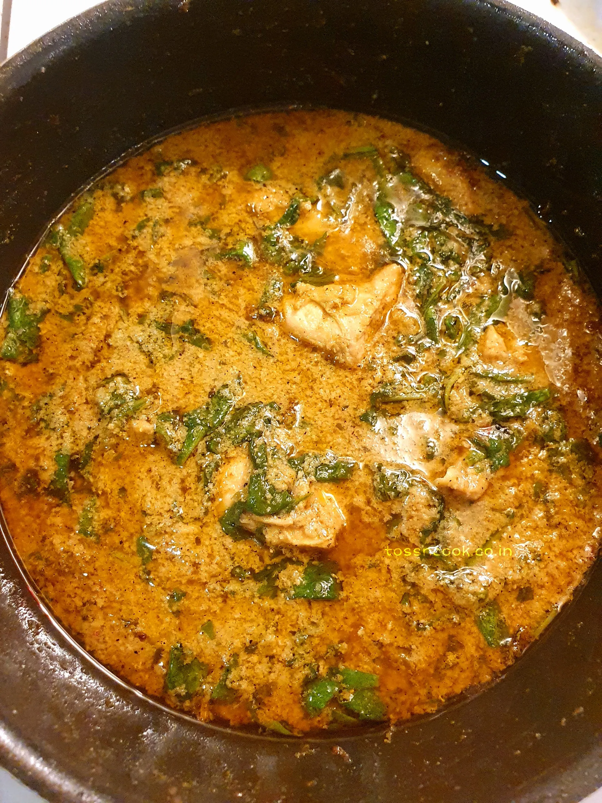 Murg Saagwala curry