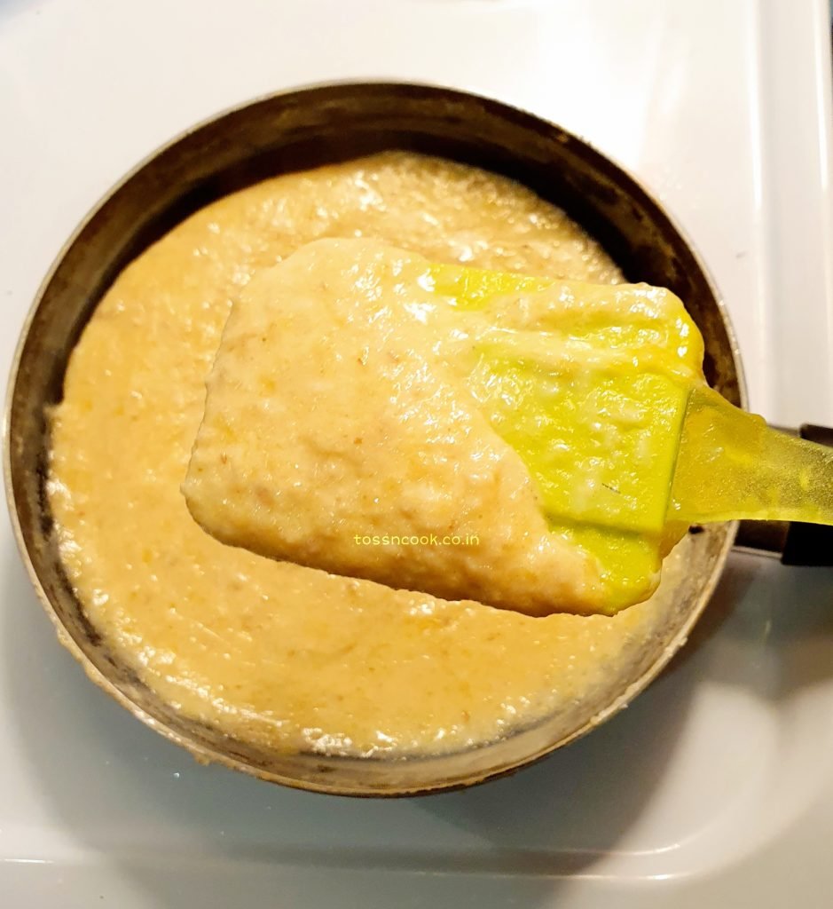 Preparing Mango Rabri Preparing Mango Rabri