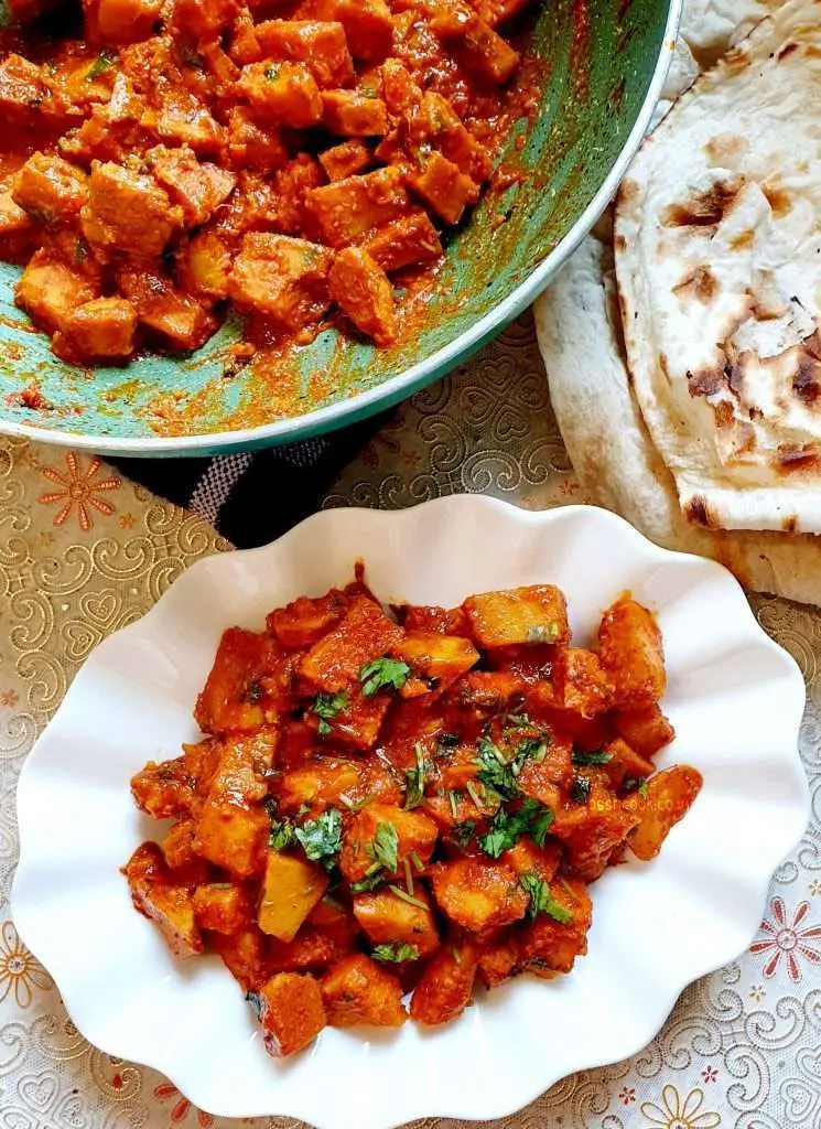 Suran Sabzi - Served with Roti Suran Sabzi - Served with Roti