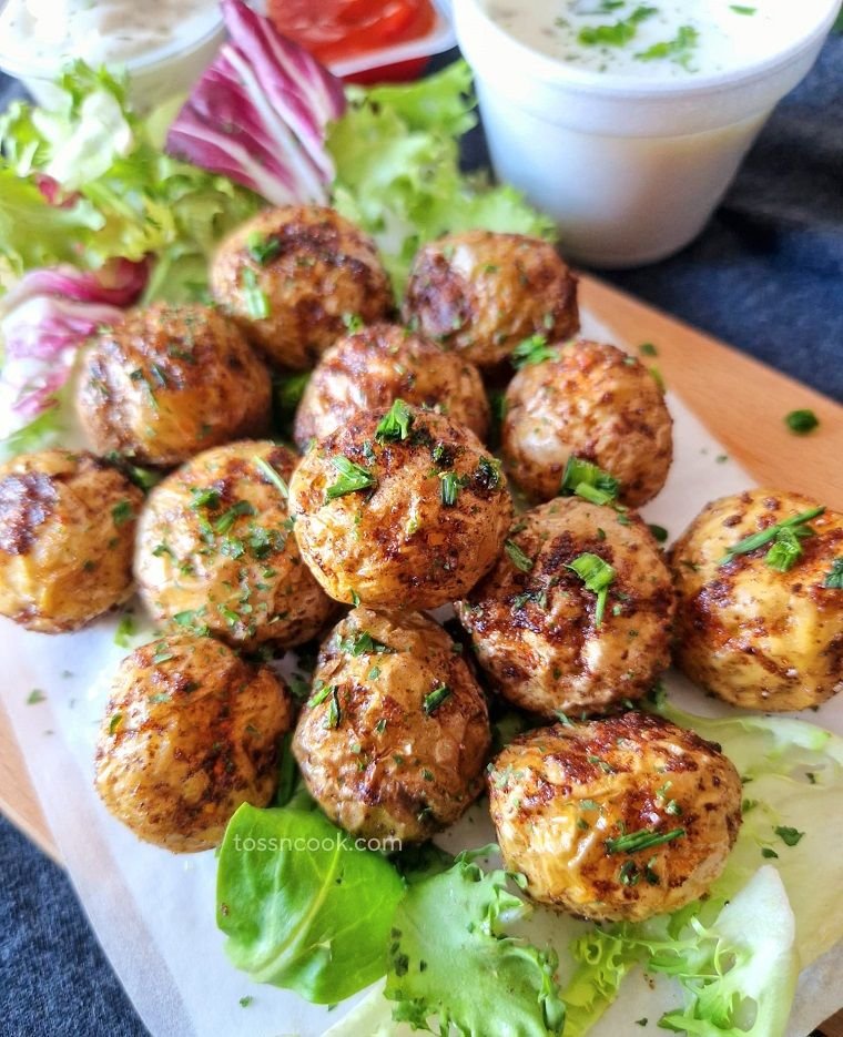 Air Fryer Roasted Potatoes Cover Photo